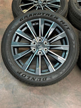 Load image into Gallery viewer, Set of x4 OEM Takeoff '24-'26 Lexus Luxury+ GX550 Rims 265/50R22 Dunlop Tires LT