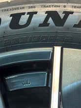 Load image into Gallery viewer, Set of x4 OEM Takeoff '24-'26 Lexus Luxury+ GX550 Rims 265/50R22 Dunlop Tires LT