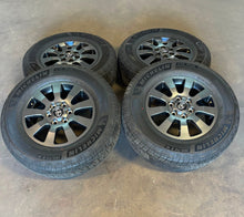 Load image into Gallery viewer, Set of 4 OEM '24-'25 Toyota Land Cruiser Dark Charcoal Wheels 265/70R18 Michelin