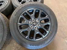 Load image into Gallery viewer, Set of 4 OEM Takeoff 20" '22-'26 Toyota Tundra Dark Charcoal Wheels 265/60R20 LT