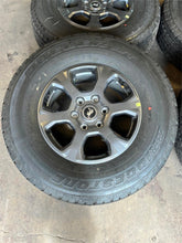 Load image into Gallery viewer, Set of 4 OEM Takeoff '21-'25 Ford Bronco Wheels on 255/75R17 Bridgestone AT Tire
