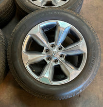 Load image into Gallery viewer, Used Set of Four OEM 20" '19-'25 RAM 1500 Polished Rims on 275/55R20 Michelin LT