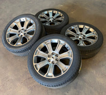 Load image into Gallery viewer, Set of Four New 22" Chevy Silverado 1500 Tahoe Rims on 285/45R22 Goodyear Tires