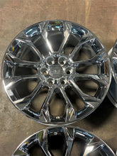 Load image into Gallery viewer, Set of 4 OEM 22x9 '00-'26 GMC Sierra 1500 Yukon Chrome Wheels 84802385 GM 14077