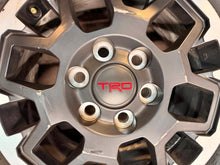 Load image into Gallery viewer, Set of Used TRD 17" OEM '24-'26 Toyota Tacoma Rims 265/70R17 BFGoodrich Tires LT