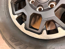 Load image into Gallery viewer, Set of Used TRD 17" OEM '24-'26 Toyota Tacoma Rims 265/70R17 BFGoodrich Tires LT