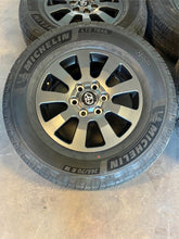 Load image into Gallery viewer, Set of 4 OEM '24-'25 Toyota Land Cruiser Dark Charcoal Wheels 265/70R18 Michelin