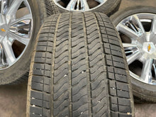 Load image into Gallery viewer, Set of Four Used '00-'24 Chevy Silverado Tahoe 22" Rims 275/50R22 Bridgestone LT