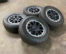 Load image into Gallery viewer, Set of Four OEM '24 Toyota Tacoma TRD Rims 265/70R17 BFGoodrich Trail Terrain LT