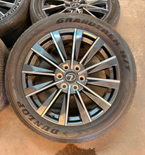 Load image into Gallery viewer, Set of Used 22" '24-'26 Lexus GX550 OEM 10546 Rims on 265/50R22 Dunlop Tires LT
