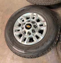 Load image into Gallery viewer, Set of Used 17" '11-'26 Chevrolet Silverado 2500 OEM Wheels on 245/75R17 TiresLT
