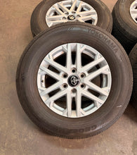 Load image into Gallery viewer, Set of Used 75281 '22-'26 Toyota Tundra 18" OEM Wheels 265/70R18 Yokohama XCV LT