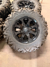 Load image into Gallery viewer, Can-Am Defender Commander 14” New Takeoff Alloy 27” Maxxis Bighorn Set of 4