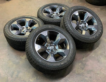 Load image into Gallery viewer, Set of Used 20" '19-'25 Dodge RAM 1500 Rims on 275/55R20 Falken Wildpeak AT LT