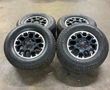 Load image into Gallery viewer, Set of Four OEM '24 Toyota Tacoma TRD Rims 265/70R17 BFGoodrich Trail Terrain LT