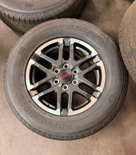Load image into Gallery viewer, Set of OEM Takeoff '24-'26 Toyota Tacoma 18" TRD Rims 265/70R18 General HTS60 LT