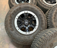 Load image into Gallery viewer, Set of 5 Used 17" '21-'26 Ford Bronco Sasquatch Wheels 315/70R17 Goodyear MT LT