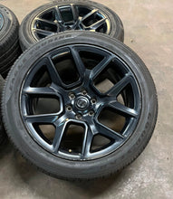 Load image into Gallery viewer, Set of 4 Used Matte Black 22" '19-'26 RAM 1500 Wheels 2727 on 285/45R22 Tires LT