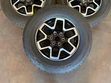 Load image into Gallery viewer, Set of 5 Used OEM '21-'26 Ford Bronco 18" OEM Wheels on 255/70R18 Bridgestone LT