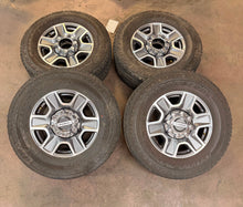 Load image into Gallery viewer, Set of Used 18" 10480 '05-'26 Ford F250 F350 Wheels 275/70R18 Bridgestone AT LT