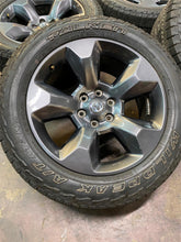 Load image into Gallery viewer, Set of Used 20" '19-'25 Dodge RAM 1500 Rims on 275/55R20 Falken Wildpeak AT LT