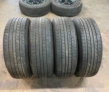 Load image into Gallery viewer, Set of Used '22-'25 Toyota Tundra Grey Machined Wheels OE 265/60R20 Yokohama LT