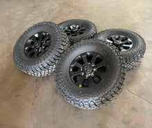 Load image into Gallery viewer, Set of 4 OEM '05-'26 RAM 2500 3500 Power Wagon Rims 35/12.50R17 Kenda Klever R/T