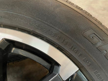 Load image into Gallery viewer, Set of OEM Takeoff 18" '24-'25 Toyota Tacoma TRD Rims 265/65R18 General Tires LT