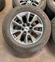 Load image into Gallery viewer, Set of OEM 20" '00-'26 Chevrolet Silverado 1500 RST Wheels on 275/60R20 Goodyear