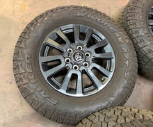 Load image into Gallery viewer, Set of 4 Used 18" '24-'26 Toyota Land Cruiser Wheels on 265/70R18 Falken AT4W LT