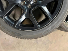 Load image into Gallery viewer, Set of 4 Used Matte Black 22" '19-'26 RAM 1500 Wheels 2727 on 285/45R22 Tires LT