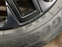 Load image into Gallery viewer, Set of Four Used '22-'26 Toyota Tundra Black OEM Wheels 95295 265/60R20 Tires LT
