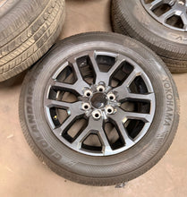 Load image into Gallery viewer, Set of 4 Used 20" 75277 '23-'26 Toyota Sequoia Wheels 265/60R20 Yokohama XCV LT