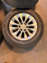 Load image into Gallery viewer, Set of Used 18" Silver '13-'23 Lexus GX460 Wheels on 265/60R18 Michelin Tires LT