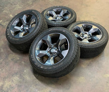 Load image into Gallery viewer, Set of Used 20" '19-'25 Dodge RAM 1500 Rims on 275/55R20 Falken Wildpeak AT LT