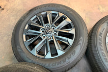 Load image into Gallery viewer, Set of Used 20" Charcoal '24-'26 Toyota Land Cruiser Wheels 265/60R20 Dunlop LT