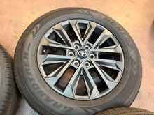 Load image into Gallery viewer, Set of Used 20" Charcoal '24-'26 Toyota Land Cruiser Wheels 265/60R20 Dunlop LT