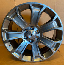 Load image into Gallery viewer, Single Brand New 22" '00-'18 Chevrolet Silverado Tahoe Suburban Hyper Grey Wheel