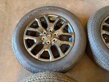 Load image into Gallery viewer, Set of 4 OEM Takeoff 20" Dark Charcoal '22-'26 Toyota Tundra Wheels 265/60R20 LT