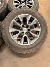 Load image into Gallery viewer, Set of OEM 20" '00-'26 Chevrolet Silverado 1500 RST Wheels on 275/60R20 Goodyear