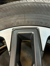 Load image into Gallery viewer, Set of 4 Used 20" Machined '22-'24 Toyota Tundra Rims 265/60R20 Yokohama X-CV LT