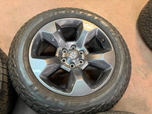 Load image into Gallery viewer, Set of Used '19-'26 RAM 1500 20" Charcoal Wheels 275/55R20 Falken AT3WA Tires LT