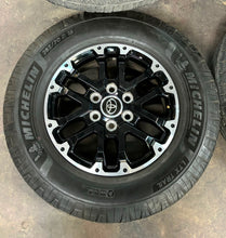 Load image into Gallery viewer, Set of Four Used OEM 18" '22-'24 Toyota Tundra Rims 265/70R18 Michelin Tires LT