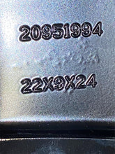 Load image into Gallery viewer, Set of Four New 22" GMC Sierra 1500 Yukon Rims on 285/45R22 Goodyear Eagle Tires