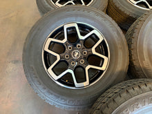 Load image into Gallery viewer, Set of 5 Used OEM '21-'26 Ford Bronco 18" OEM Wheels on 255/70R18 Bridgestone LT