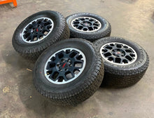 Load image into Gallery viewer, Set of Four OEM '24 Toyota Tacoma TRD Rims 265/70R17 BFGoodrich Trail Terrain LT