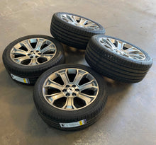 Load image into Gallery viewer, Set of Four New 22" Chevy Silverado 1500 Tahoe Rims on 285/45R22 Goodyear Tires