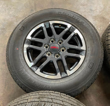 Load image into Gallery viewer, Set of OEM Takeoff 18" '24-'25 Toyota Tacoma TRD Rims 265/65R18 General Tires LT