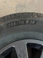 Load image into Gallery viewer, Set of Used OEM '18" '24-26 Toyota Land Cruiser Wheels 265/70R18 Michelin LTX LT