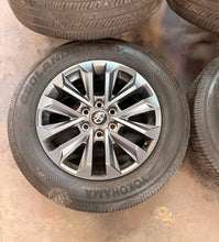 Load image into Gallery viewer, Set of Used '23-'26 Toyota Sequoia Tundra 20" Dark Charcoal Wheels 265/60R20 LT